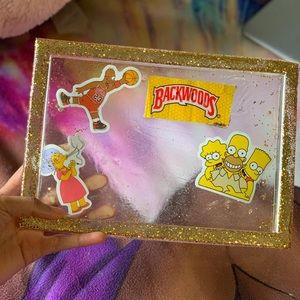 Simpsons inspired custom rolling tray